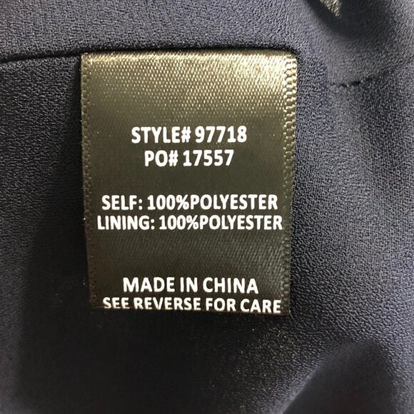 SKIES ARE BLUE Women's Midi Dress Balloon Sleeves Pleated Medium Green Multicolo - Picture 10 of 12